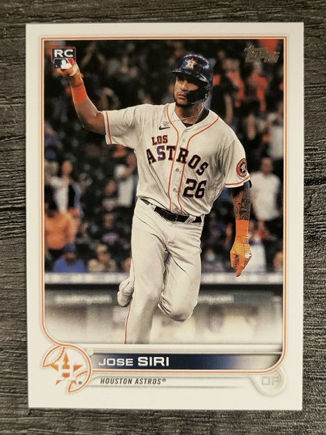 2022 Topps #599 Jose Siri RC
