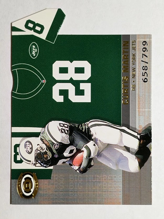 2001 Pacific Dynagon Big Numbers #11 Curtis Martin