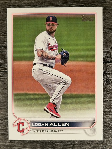 2022 Topps #604 Logan Allen