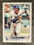 2022 Topps #608 A.J. Pollock