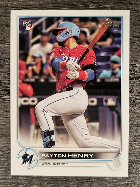 2022 Topps #611 Payton Henry RC