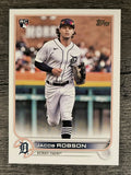 2022 Topps #623 Jacob Robson RC