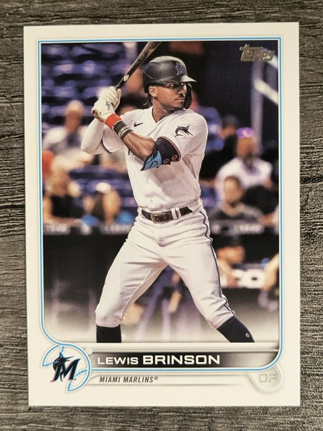 2022 Topps #638 Lewis Brinson