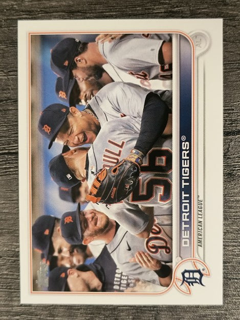 2022 Topps #640 Detroit Tigers