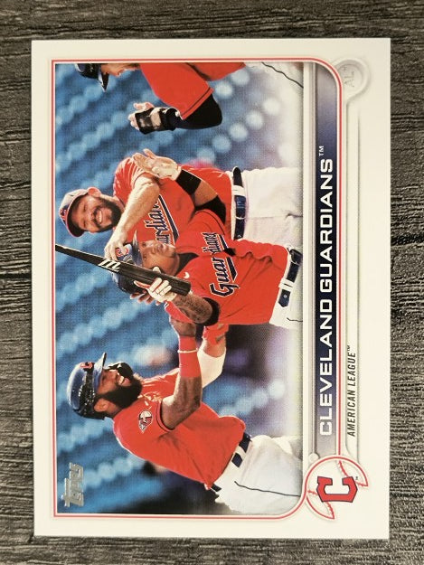 2022 Topps #643 Cleveland Guardians