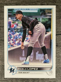 2022 Topps #644 Pablo Lopez