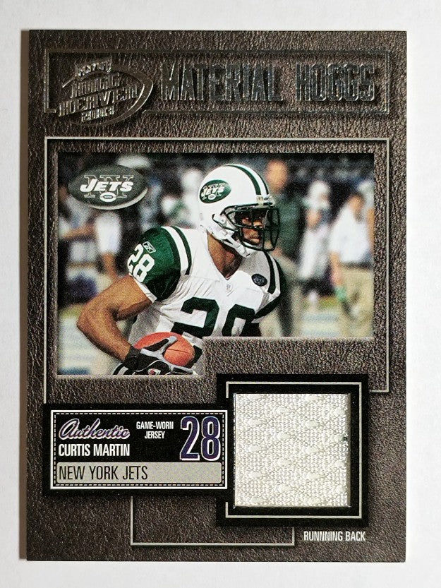 2003 Playoff Hogg Heaven Material Hoggs Silver #MH15 Curtis Martin
