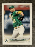 2022 Topps #651 James Kaprielian