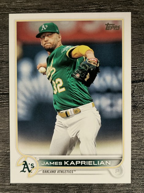 2022 Topps #651 James Kaprielian