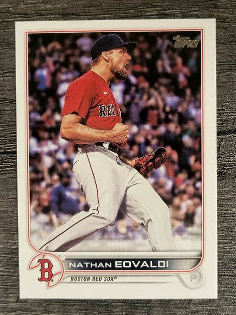2022 Topps #657 Nathan Eovaldi