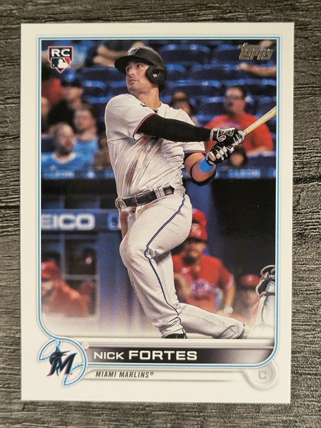 2022 Topps #333 Nick Fortes RC