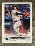 2022 Topps #333 Nick Fortes RC