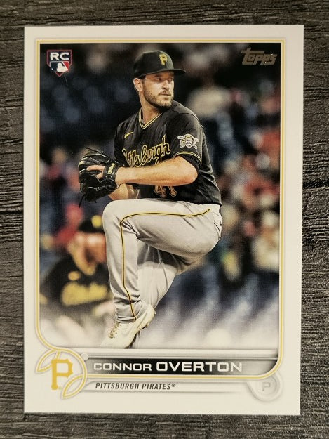 2022 Topps #339 Connor Overton RC