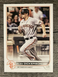 2022 Topps #362 Alex Dickerson