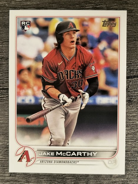 2022 Topps #370 Jake McCarthy RC