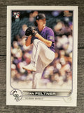 2022 Topps #373 Ryan Feltner RC