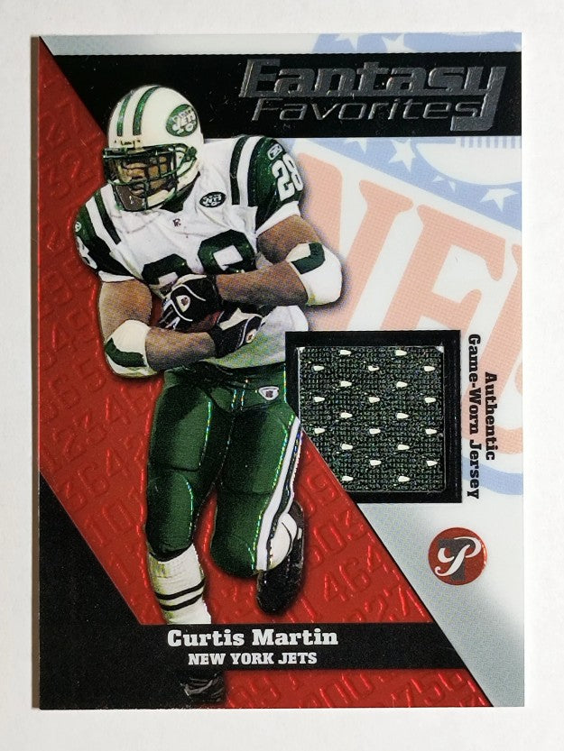 2004 Topps Pristine Fantasy Favorites Jersey #FFCM Curtis Martin C