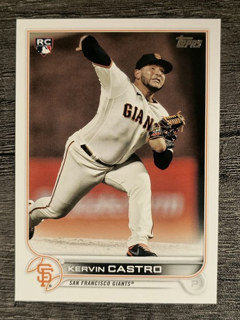 2022 Topps #413 Kervin Castro RC