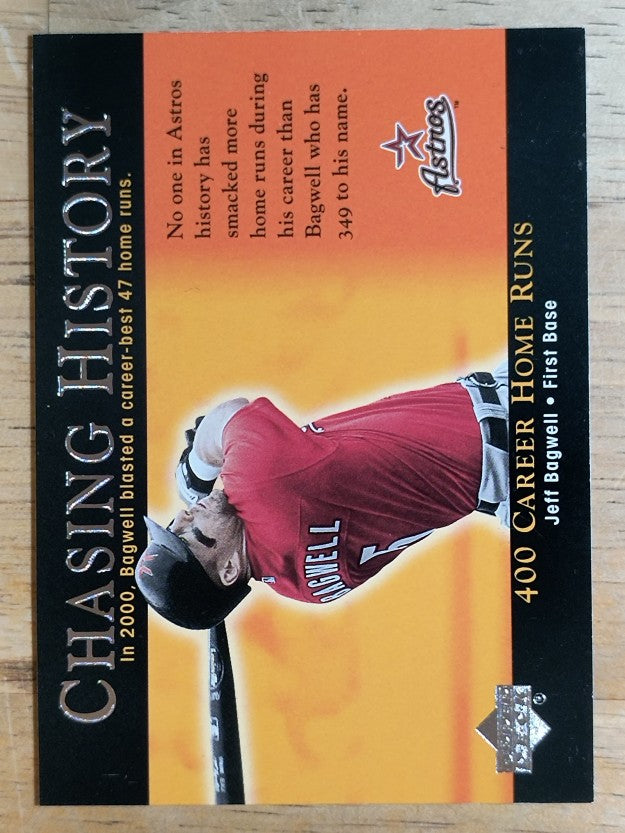 2002 Upper Deck Chasing History #CH10 Jeff Bagwell