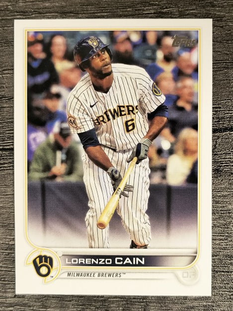 2022 Topps #442 Lorenzo Cain