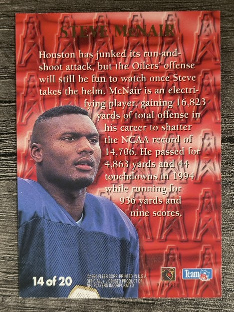 1995 Ultra First Rounders #14 Steve McNair