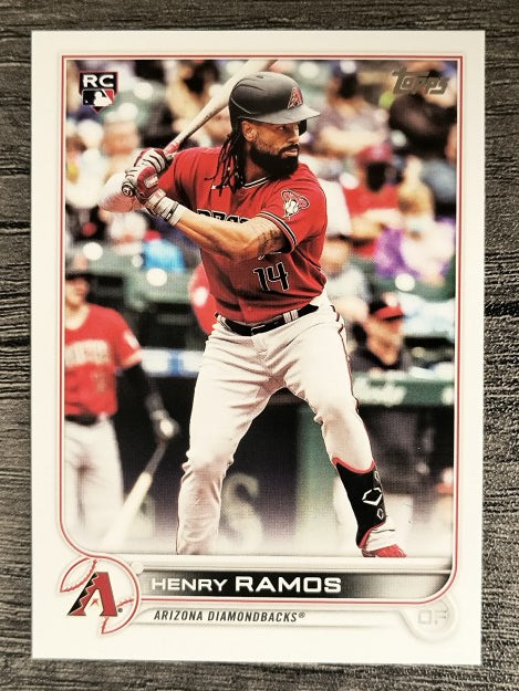2022 Topps #455 Henry Ramos RC
