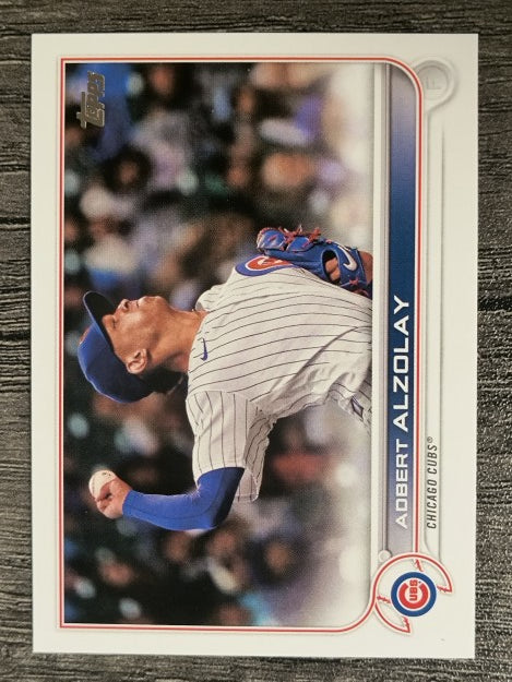 2022 Topps #476 Adbert Alzolay