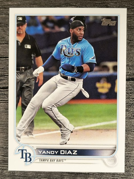 2022 Topps #496 Yandy Diaz