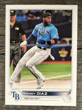 2022 Topps #496 Yandy Diaz