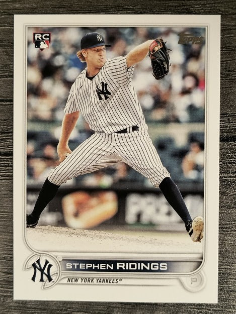 2022 Topps #516 Stephen Ridings RC
