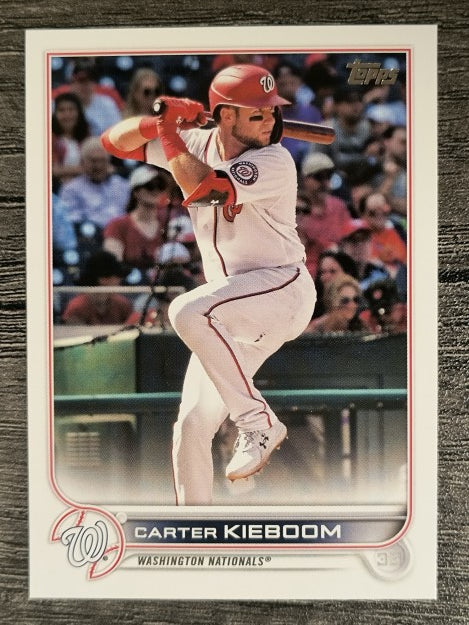 2022 Topps #580 Carter Kieboom