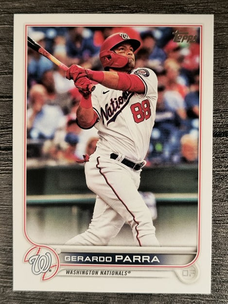 2022 Topps #583 Gerardo Parra