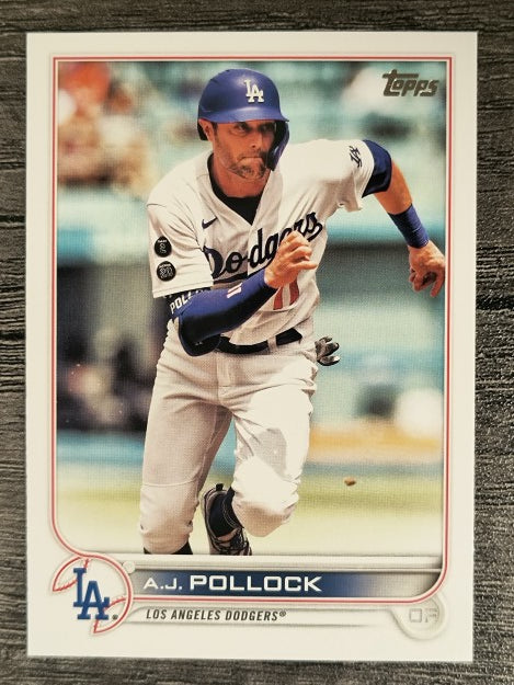 2022 Topps #608 A.J. Pollock