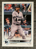2022 Topps #613 Lewin Diaz