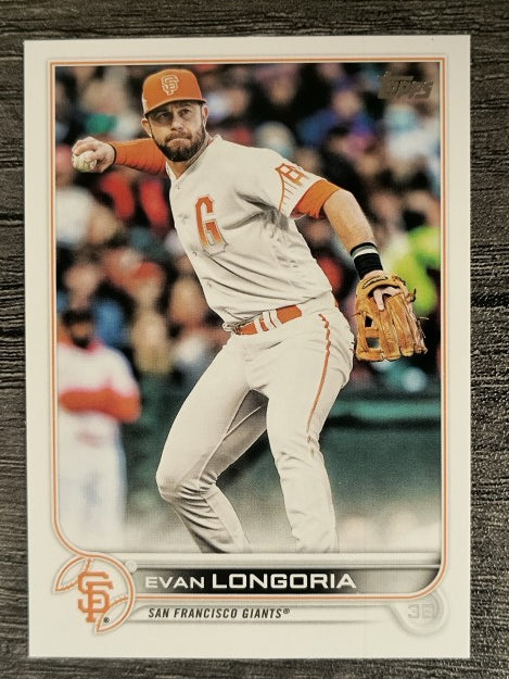2022 Topps #617 Evan Longoria