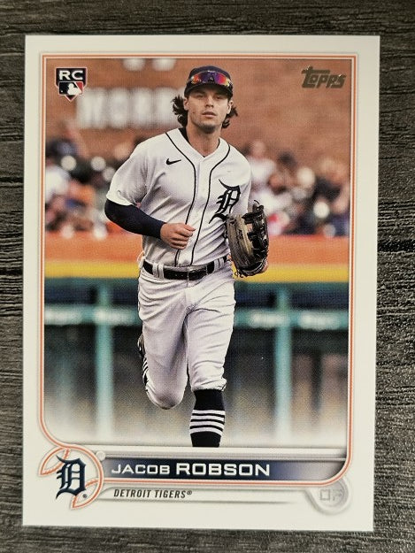2022 Topps #623 Jacob Robson RC