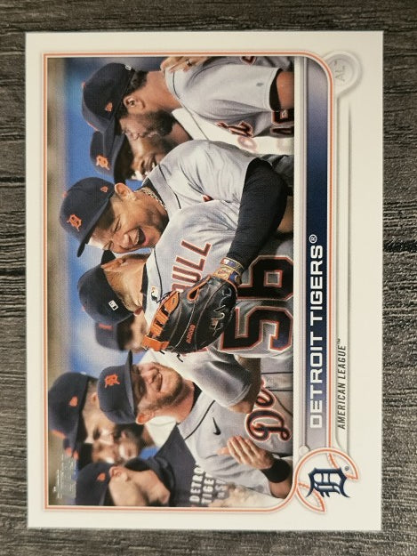 2022 Topps #640 Detroit Tigers