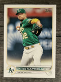 2022 Topps #651 James Kaprielian