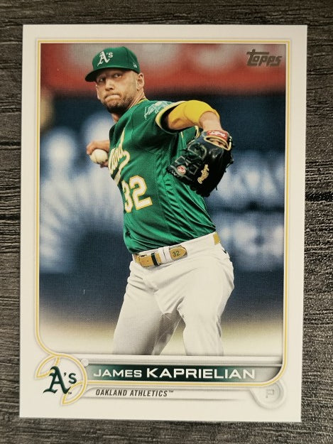 2022 Topps #651 James Kaprielian