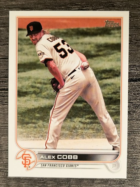 2022 Topps #359 Alex Cobb