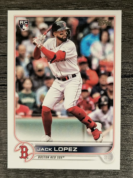 2022 Topps #418 Jack Lopez RC