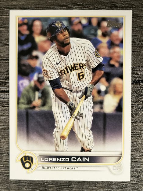 2022 Topps #442 Lorenzo Cain