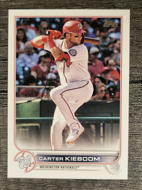 2022 Topps #580 Carter Kieboom