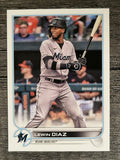 2022 Topps #613 Lewin Diaz