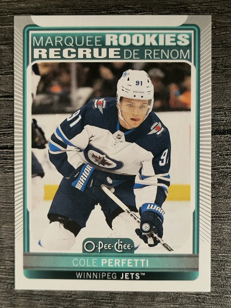 2021-22 O-Pee-Chee #613 Cole Perfetti RC