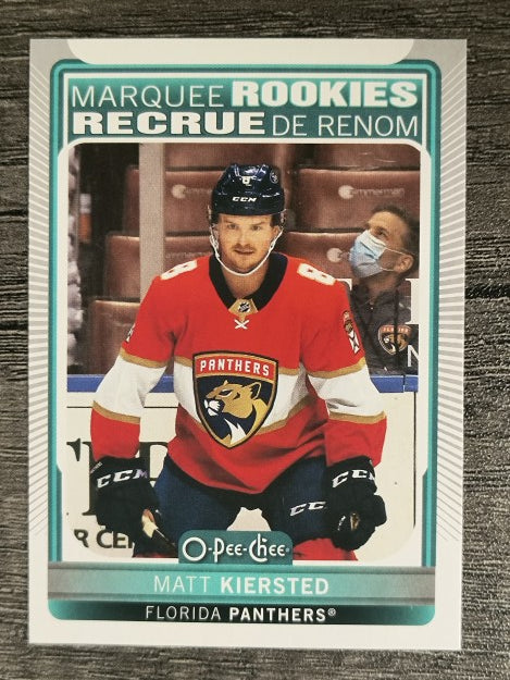 2021-22 O-Pee-Chee #636 Matt Kiersted RC