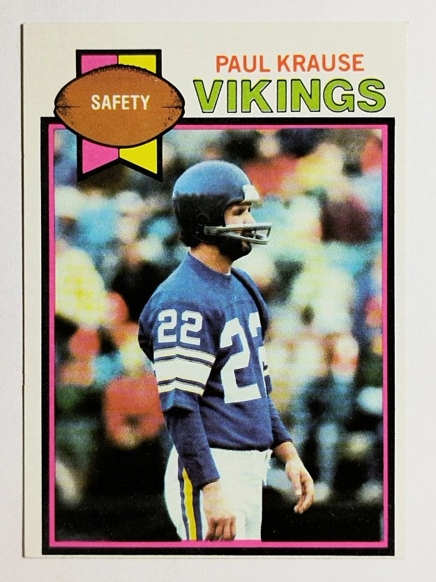 1979 Topps #489 Paul Krause (EXMT)