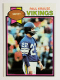 1979 Topps #489 Paul Krause (EXMT)