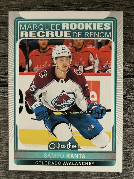 2021-22 O-Pee-Chee #645 Sampo Ranta RC
