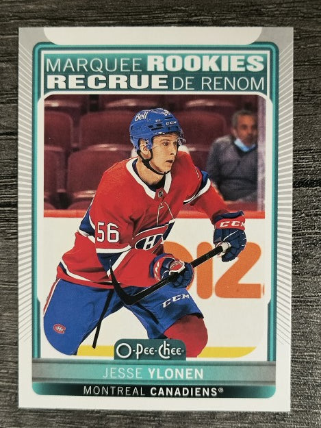 2021-22 O-Pee-Chee #646 Jesse Ylonen RC